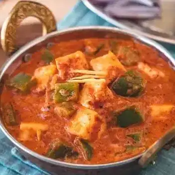 Kadhai Paneer lunch 12oz ~ med or Spicy only at Tulsi