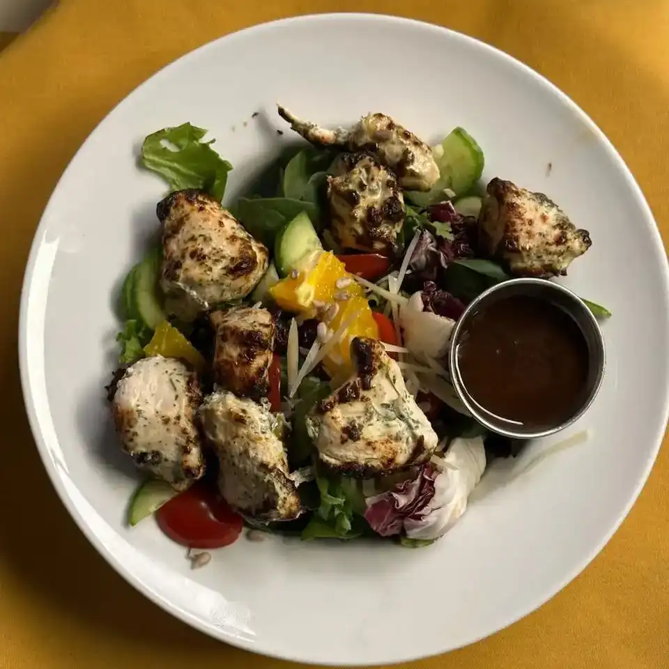 Malai Kabob Salad at Tulsi
